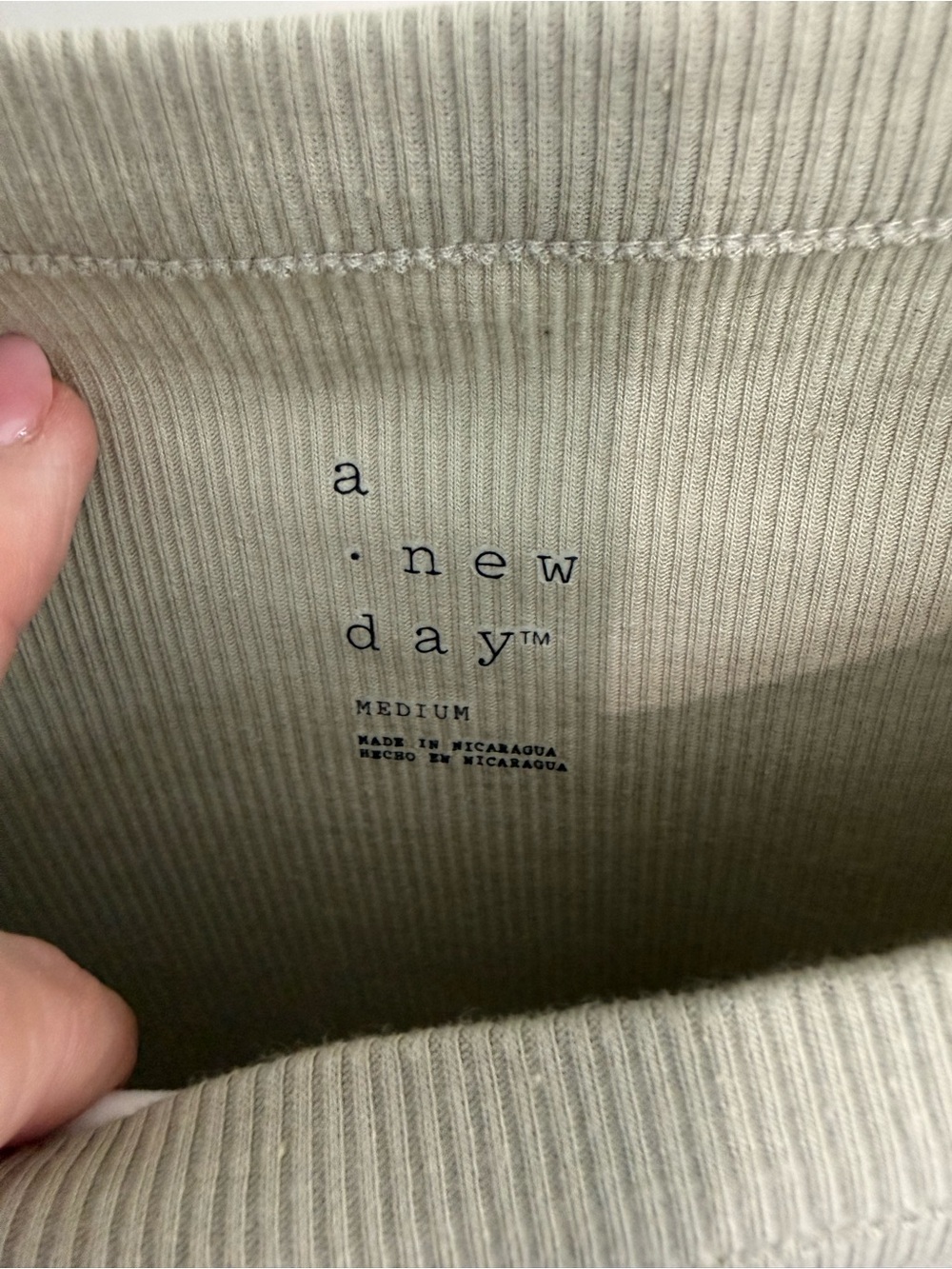 a new day sleeveless tank
